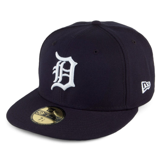 New Era 59FIFTY Detroit Tigers Baseball Cap - MLB On Field AC Perf - Navy Blue