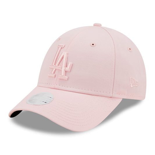 New Era Womens 9FORTY L.A. Dodgers Baseball Cap - MLB Tonal - Light Pink