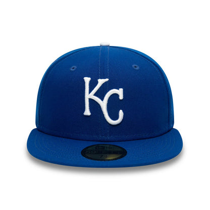 New Era 59FIFTY Kansas City Royals Baseball Cap - MLB On Field AC Perf - Royal Blue