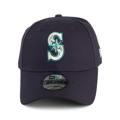 New Era 9FORTY Seattle Mariners Baseball Cap - MLB The League - Navy Blue