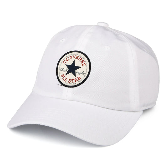 Converse Chuck Taylor All Star Patch Baseball Cap - White
