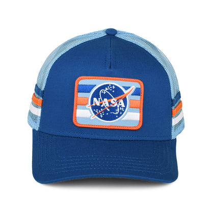 NASA Tri-Colour Trucker Cap - Blue