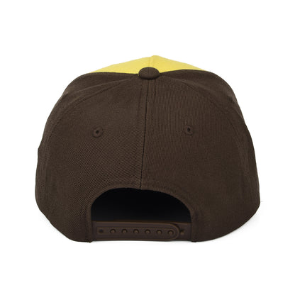Brixton Hats Crest C NetPlus MP Snapback Cap - Yellow-Brown