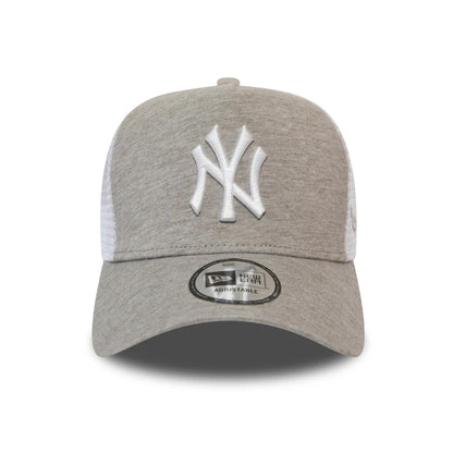 New Era 9FORTY New York Yankees A-Frame Trucker Cap - MLB Jersey Essential - Graphite