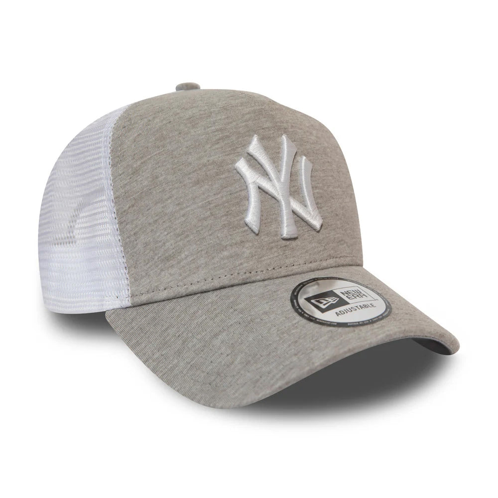 New Era 9FORTY New York Yankees A-Frame Trucker Cap - MLB Jersey Essential - Graphite