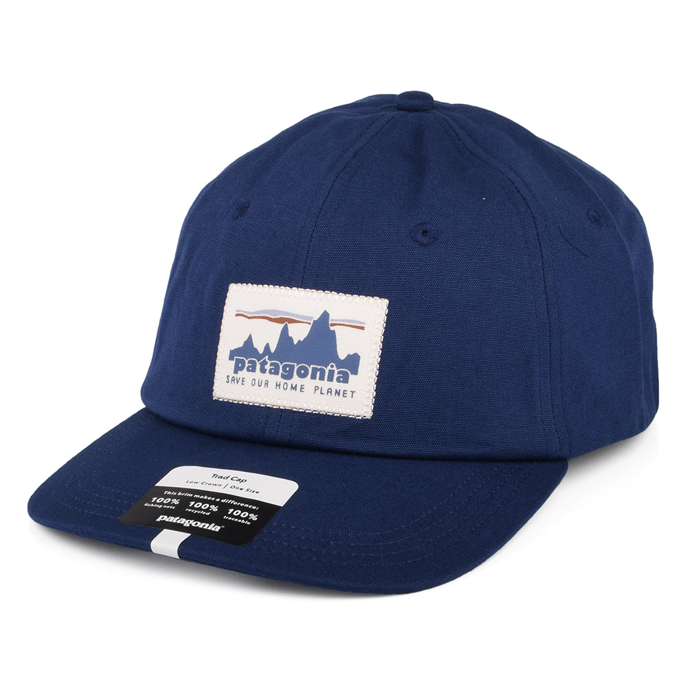 Patagonia Hats 73 Skyline Trad Organic Cotton Baseball Cap - Dark Blue