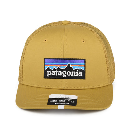 Patagonia Hats P-6 Logo Organic Cotton Trucker Cap - Mustard