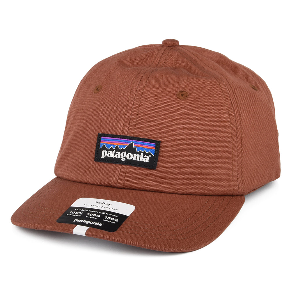 Patagonia Hats P-6 Label Trad Organic Cotton Baseball Cap - Terracotta