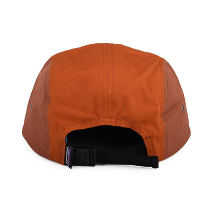 Patagonia Hats P-6 Label Maclure Organic Cotton 5 Panel Cap - Purple-Orange-Blue