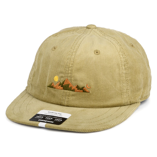 Patagonia Hats Spirited Seasons Skyline Corduroy Snapback Cap - Khaki