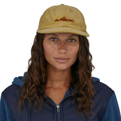 Patagonia Hats Spirited Seasons Skyline Corduroy Snapback Cap - Khaki