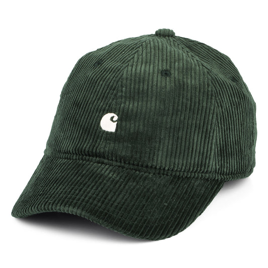 Carhartt WIP Hats Harlem Corduroy Baseball Cap - Light Forest