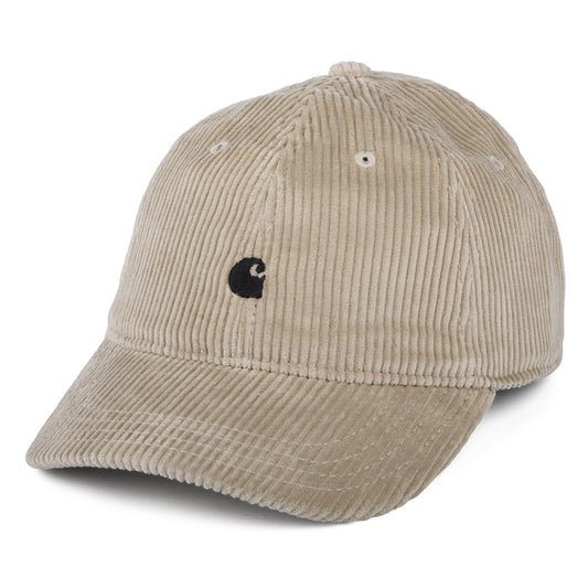 Carhartt WIP Hats Harlem Corduroy Baseball Cap - Beige
