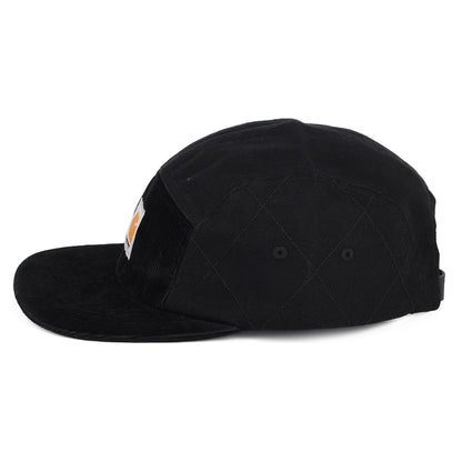 Carhartt WIP Hats Kirby Organic Cotton 5 Panel Cap - Black