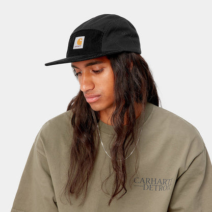 Carhartt WIP Hats Kirby Organic Cotton 5 Panel Cap - Black