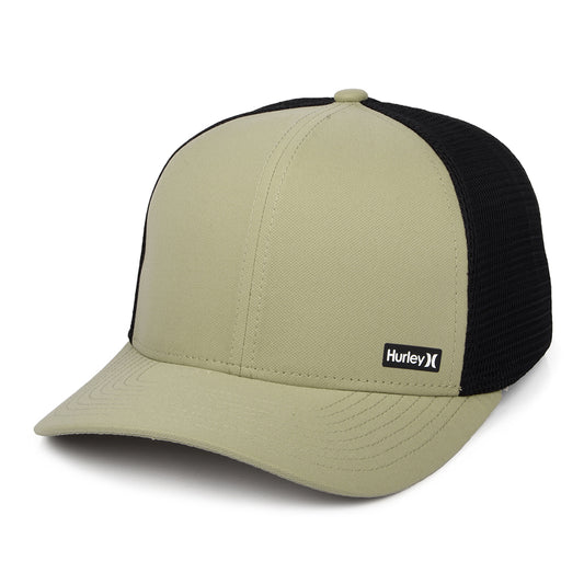 Hurley Hats League Flexfit Trucker Cap - Khaki-Black