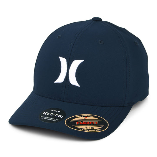 Hurley Hats H2O-Dri One & Only Flexfit Baseball Cap - Dark Navy
