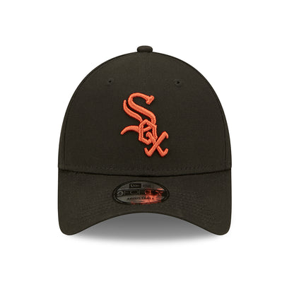 New Era 9FORTY Chicago White Sox Baseball Cap - MLB League Essential - Black-Rust