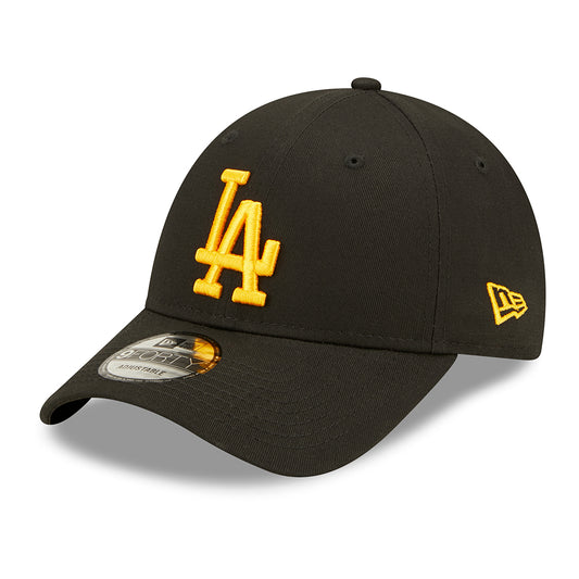 New Era 9FORTY L.A. Dodgers Baseball Cap - MLB League Essential - Black-Gold