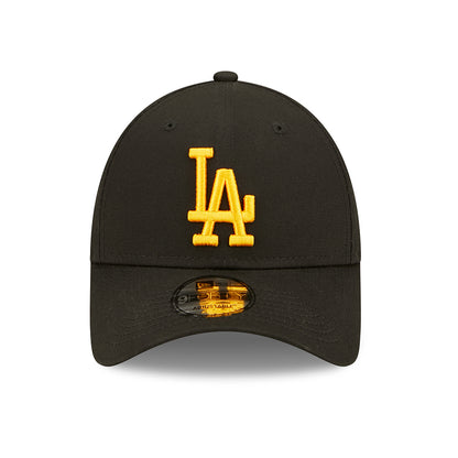 New Era 9FORTY L.A. Dodgers Baseball Cap - MLB League Essential - Black-Gold