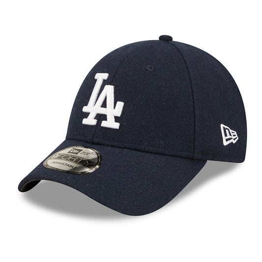 New Era 9FORTY L.A. Dodgers Baseball Cap - MLB Melton The League - Navy-White