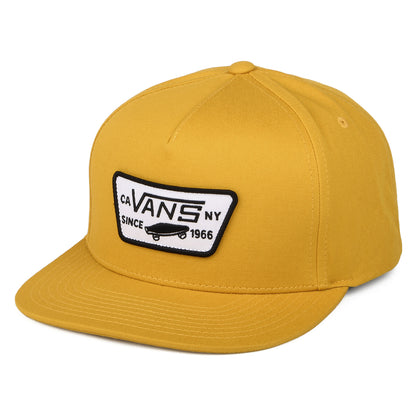 Vans Hats Full Patch Snapback Cap - Mustard