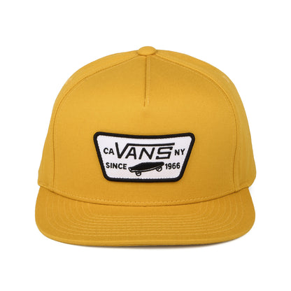 Vans Hats Full Patch Snapback Cap - Mustard