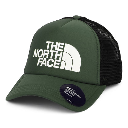 The North Face Hats TNF Logo Deep Fit Trucker Cap - Thyme