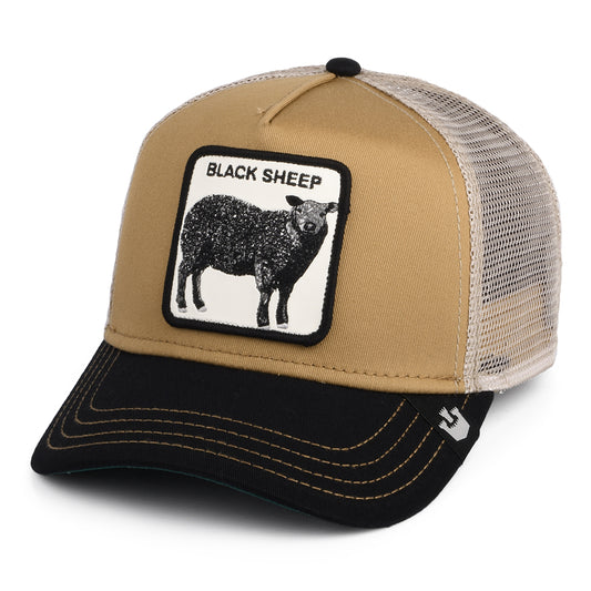 Goorin Black Sheep Trucker Cap - Khaki-Black