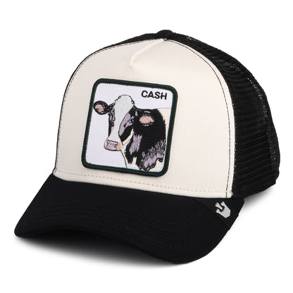 Goorin Bros. Cash Cow Trucker Cap - White-Black
