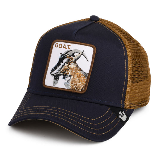 Goorin Goat Trucker Cap - Navy Blue