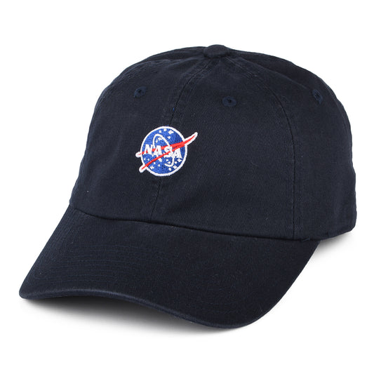 NASA Micro Slouch Baseball Cap - Navy Blue