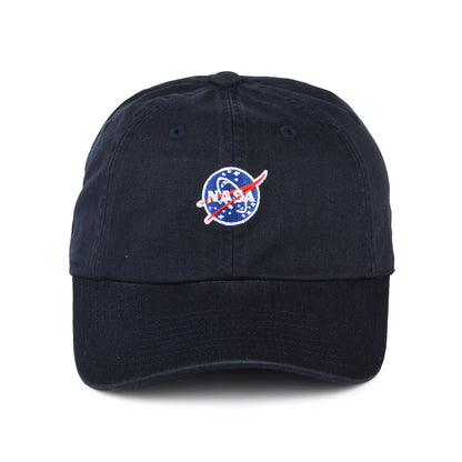 NASA Micro Slouch Baseball Cap - Navy Blue