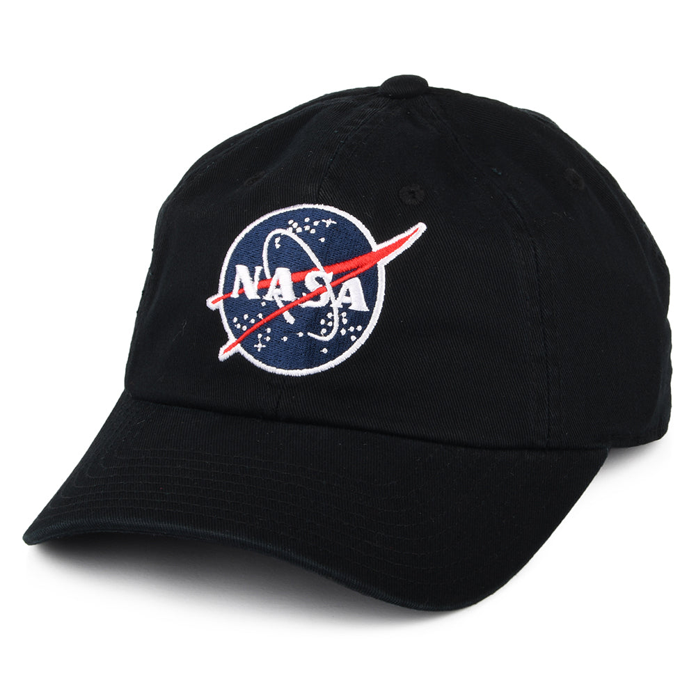 NASA Ballpark Baseball Cap - Black
