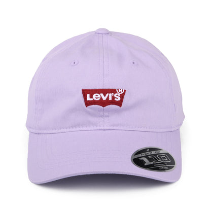 Levi's Hats Womens Mid Batwing Flexfit Baseball Cap - Light Purple