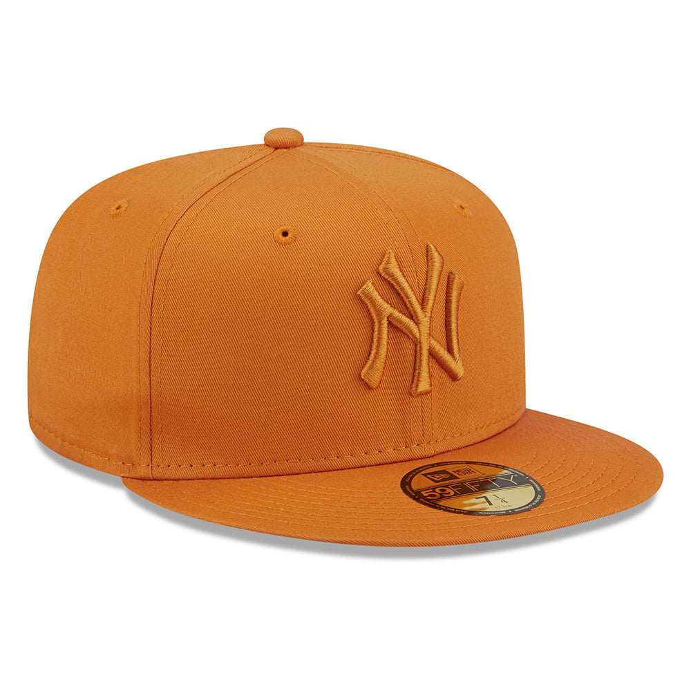 New Era 59FIFTY New York Yankees Baseball Cap - MLB League Essential - Orange
