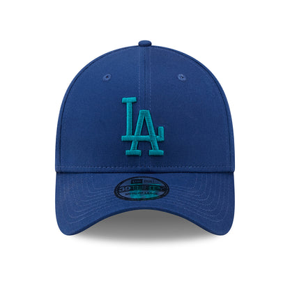 New Era 39THIRTY L.A. Dodgers Baseball Cap - MLB League Essential - Royal Blue