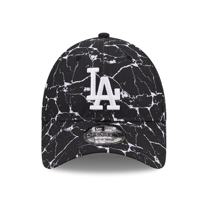 New Era 9FORTY L.A. Dodgers Baseball Cap - MLB Marble - Black