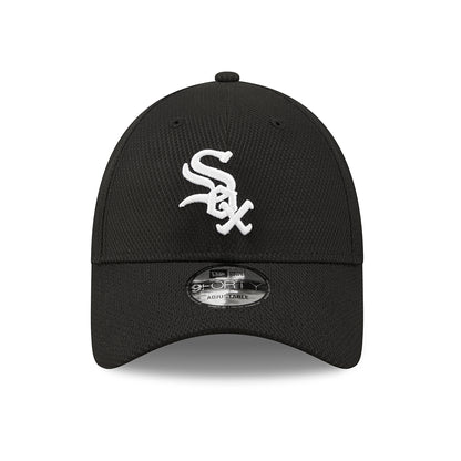 New Era 9FORTY Chicago White Sox Baseball Cap - MLB Diamond Era - Black-White