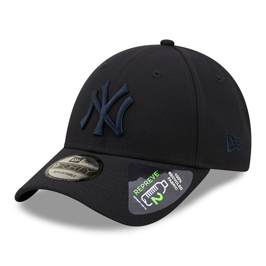 New Era 9FORTY New York Yankees Snapback Cap - MLB Tonal Repreve - Navy Blue