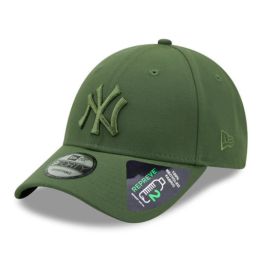 New Era 9FORTY New York Yankees Snapback Cap MLB Tonal Repreve - Olive