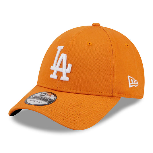 New Era 9FORTY L.A. Dodgers Baseball Cap - MLB League Essential - Orange-White
