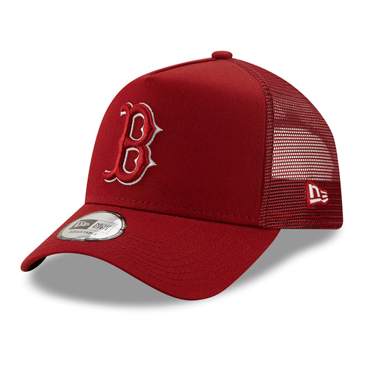 New Era 9FORTY Boston Red Sox Trucker Cap - MLB League Essential - Wine