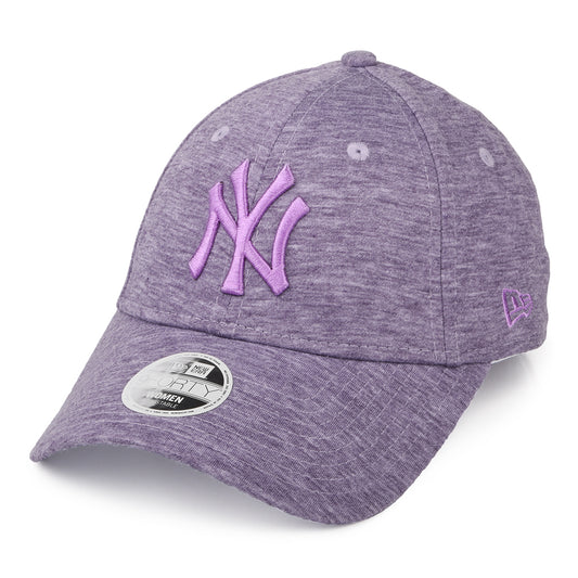 New Era Womens 9FORTY New York Yankees Baseball Cap - MLB Jersey - Lavender