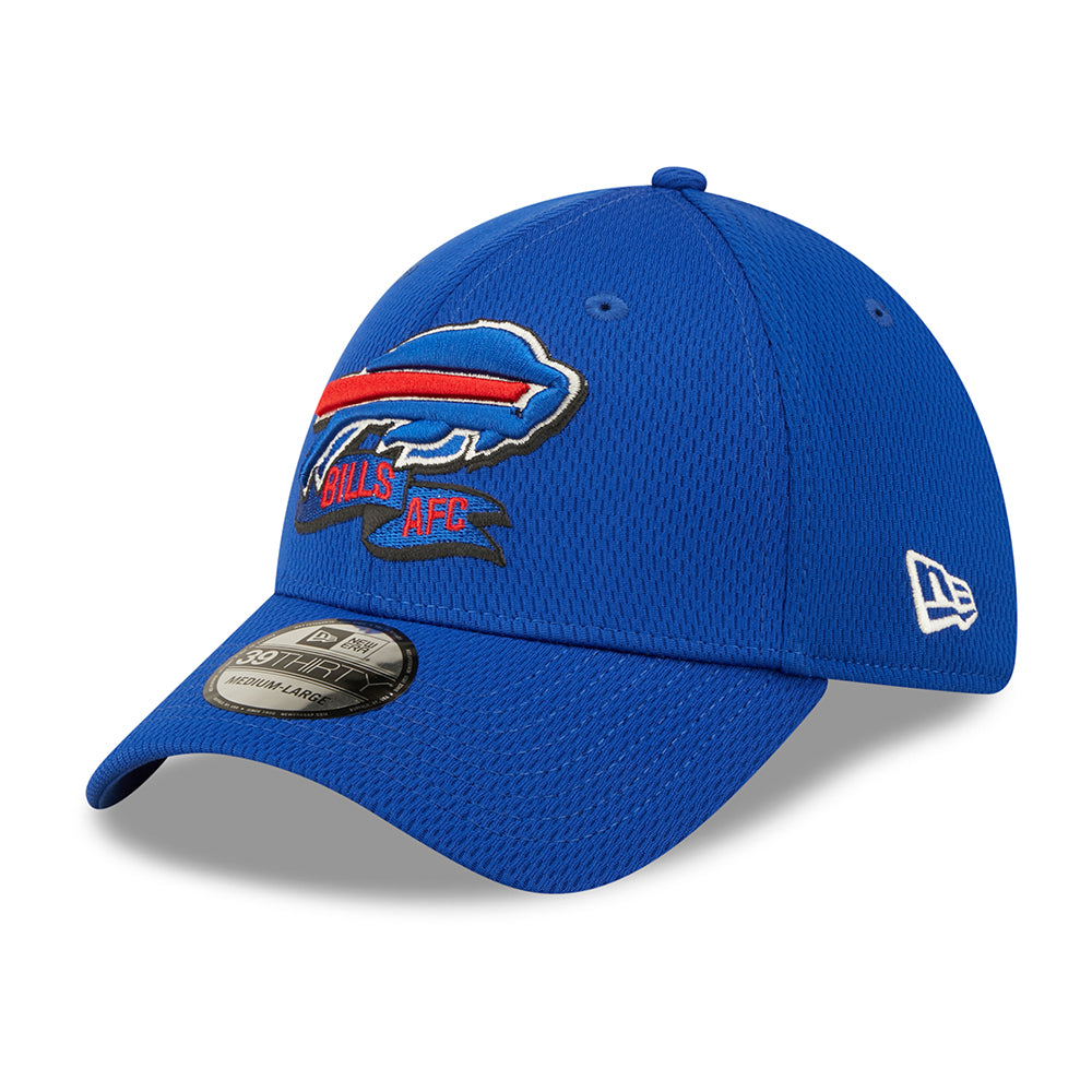 New Era 39THIRTY Buffalo Bills Baseball Cap - NFL Sideline On Field - Blue