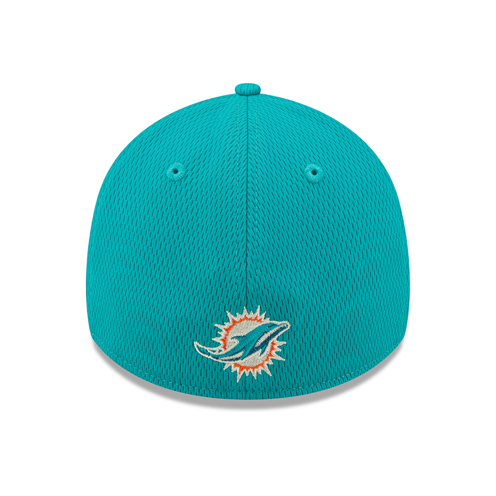 New Era 39THIRTY Miami Dolphins Baseball Cap - NFL Sideline On Field - Teal
