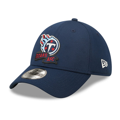 New Era 39THIRTY Tennessee Titans Baseball Cap - NFL Sideline On Field - Blue