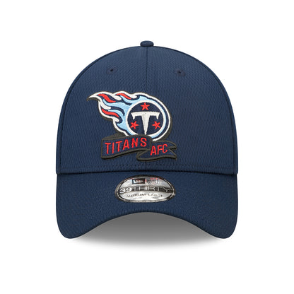 New Era 39THIRTY Tennessee Titans Baseball Cap - NFL Sideline On Field - Blue