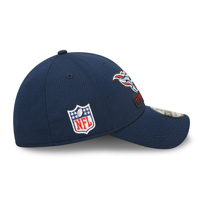 New Era 39THIRTY Tennessee Titans Baseball Cap - NFL Sideline On Field - Blue