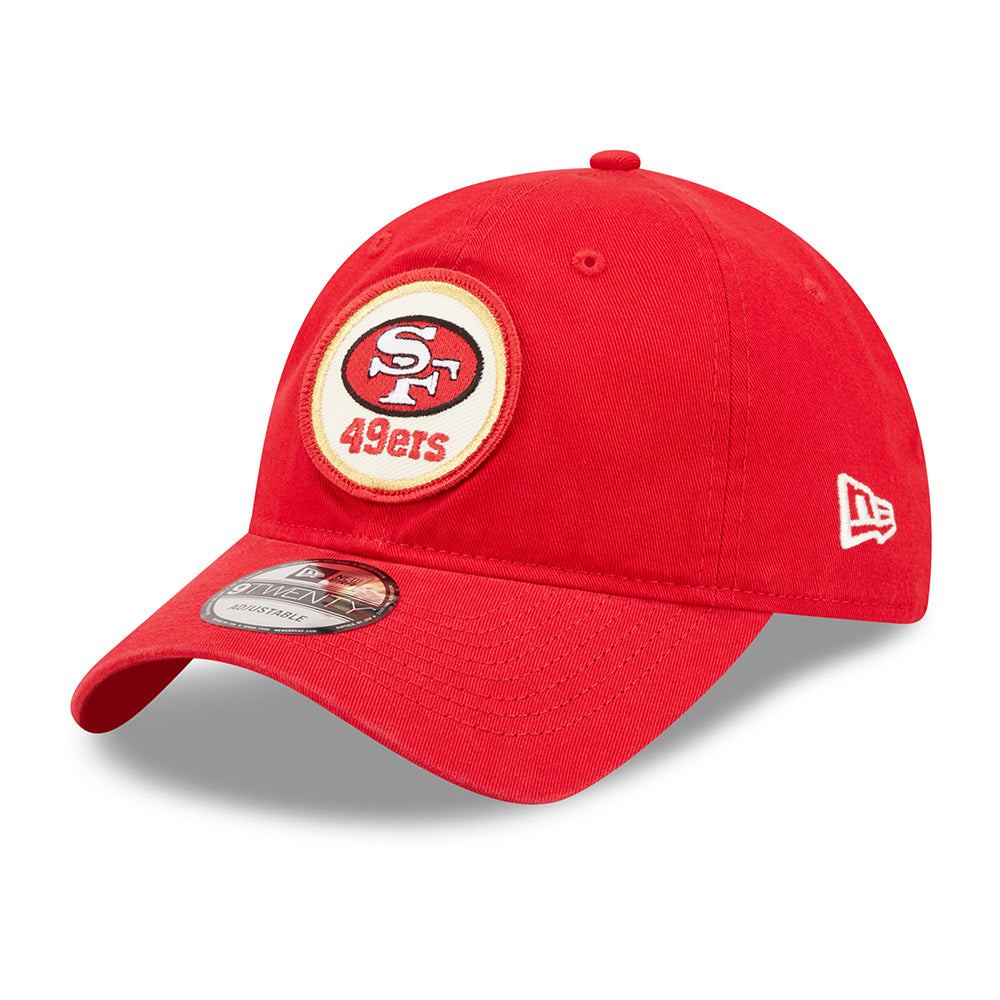 New Era 9TWENTY San Francisco 49ers Baseball Cap - NFL Sideline Historic - Red